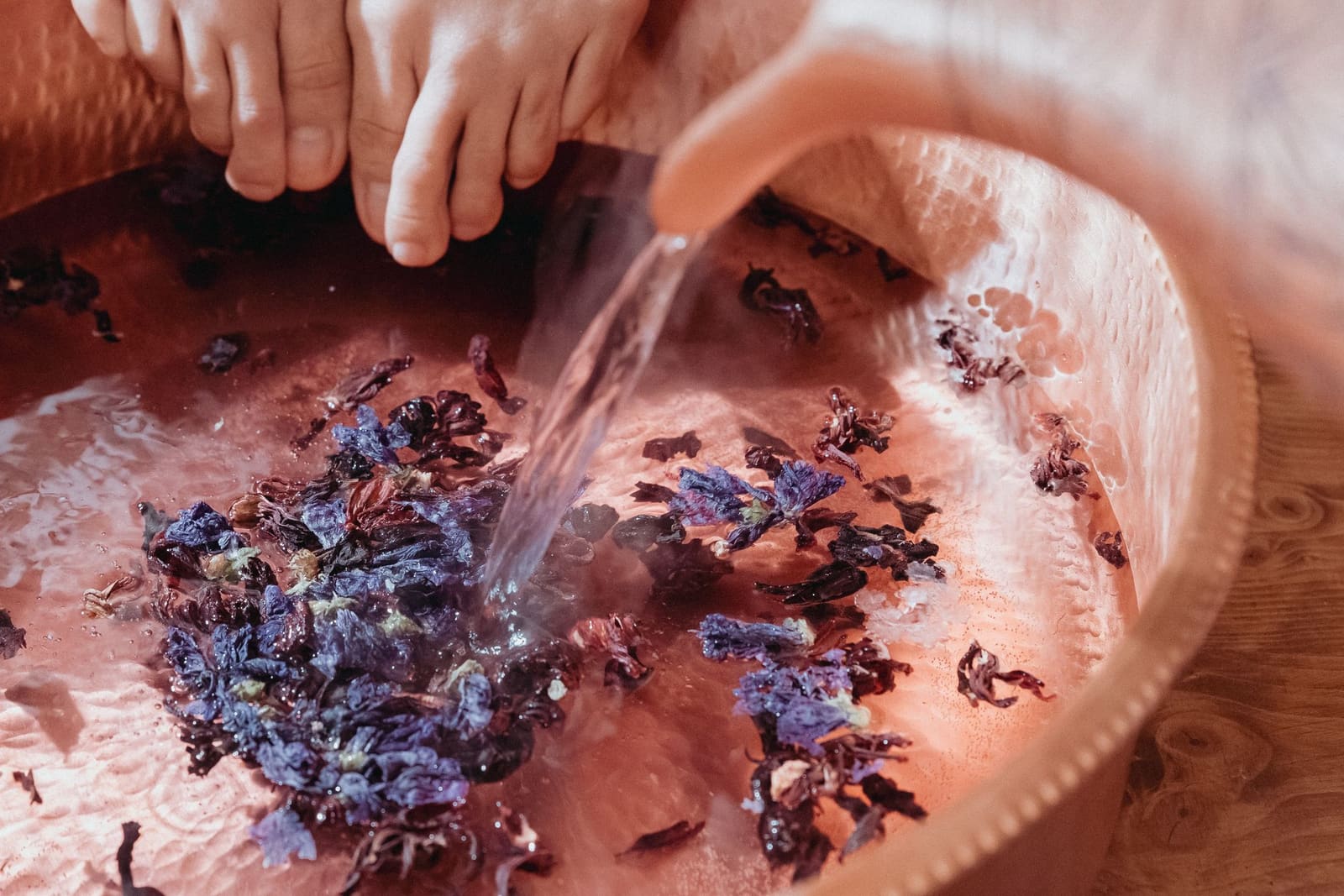 Rituel Aluna — bougies et bols